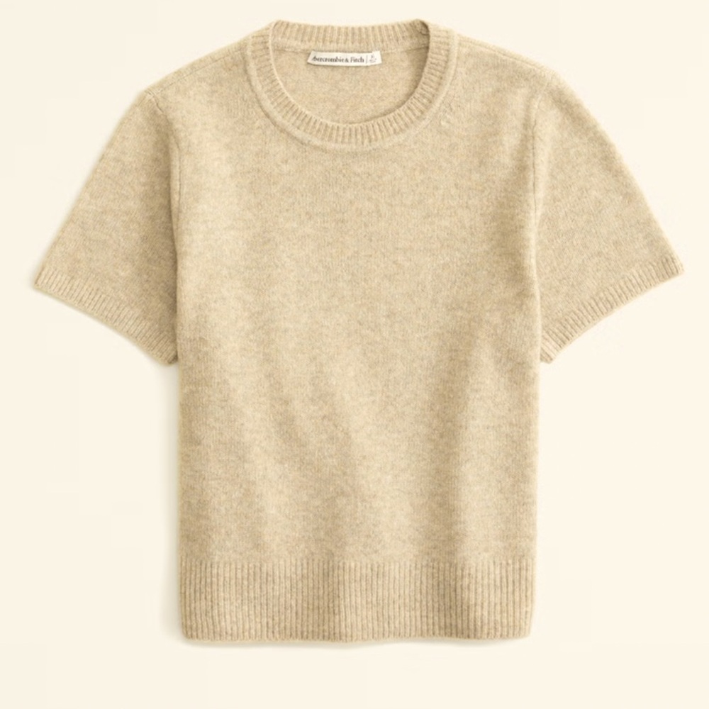 Abercrombie crew sweater tee small